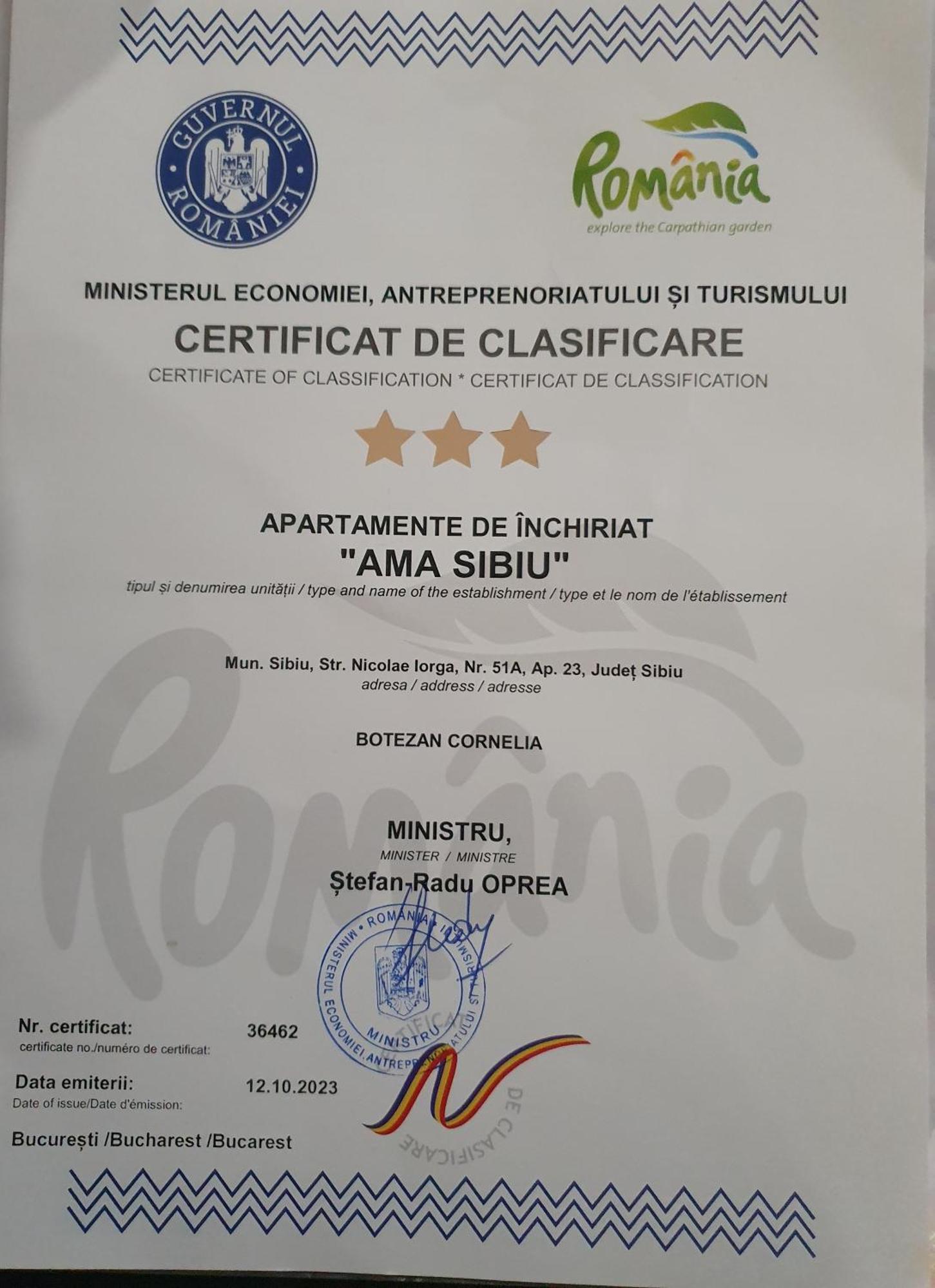 Apartament Ama Sibiu Extérieur photo